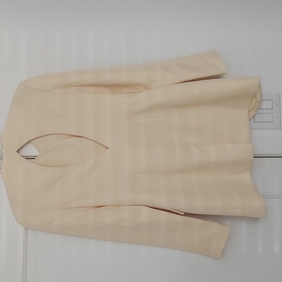 HEAD OF STATE Women Back Cut Out Blazer Jacket Size L - Picture 5 of 7